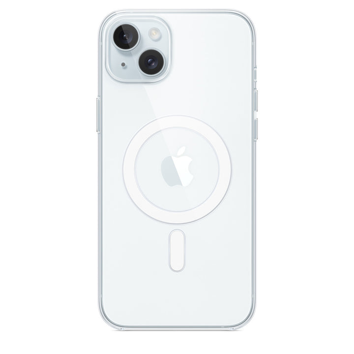 iphone 15plus back cover clear magsafe- box