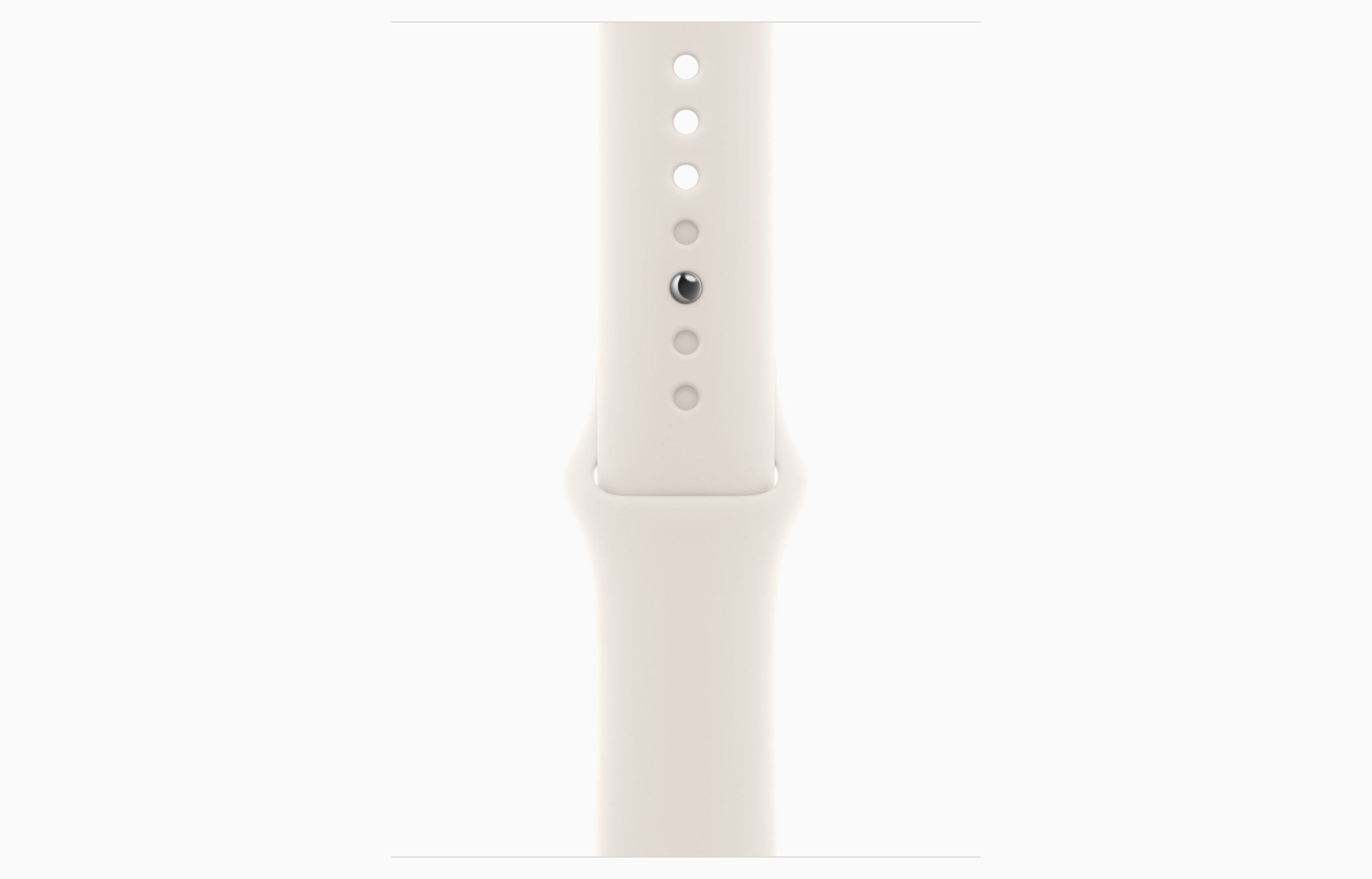 Apple Watch SE 3 - GPS - 44mm - Starlight Aluminium Case with Starlight Sport Band - M/L