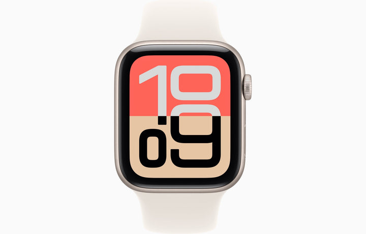 Apple Watch SE 3 - GPS - 44mm - Starlight Aluminium Case with Starlight Sport Band - M/L