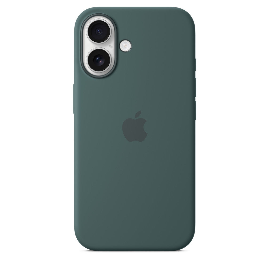 APPLE-iPhone 16 Back Cover Silicone MagSafe - Lake Green