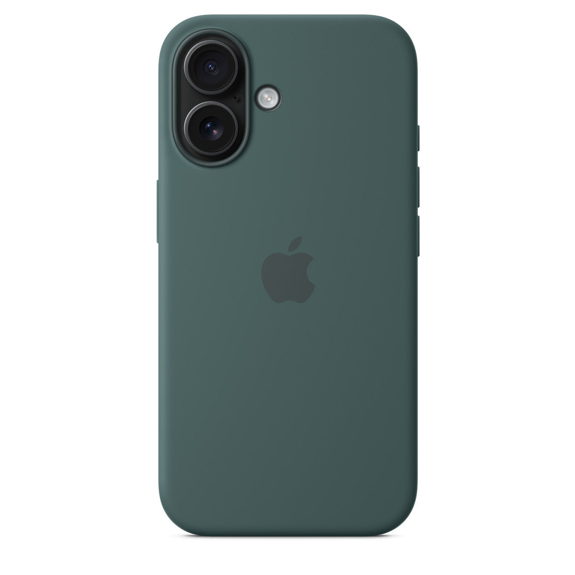 APPLE-iPhone 16 Back Cover Silicone MagSafe - Lake Green