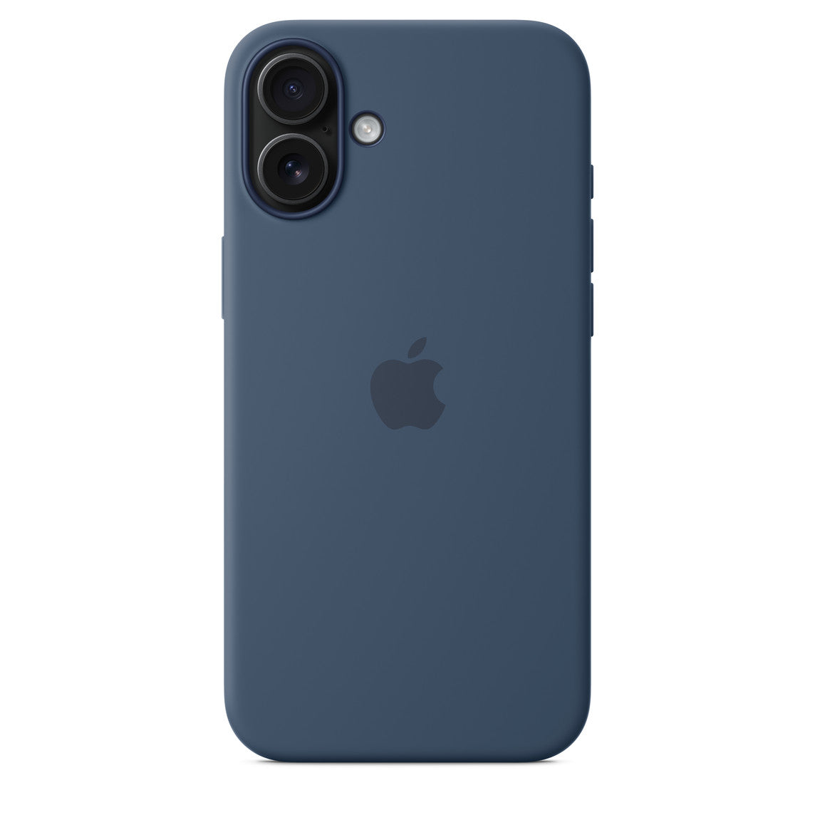 APPLE-iPhone 16 Plus Silicone MagSafe Back Cover – Denim