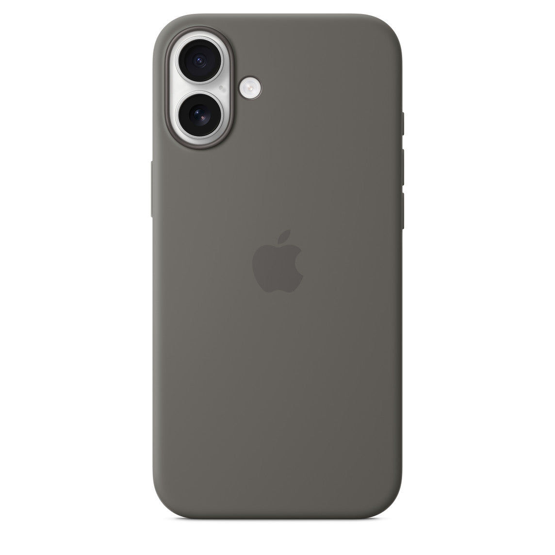 Apple iPhone 16 Back Cover Silicone MagSafe – Stone Grey