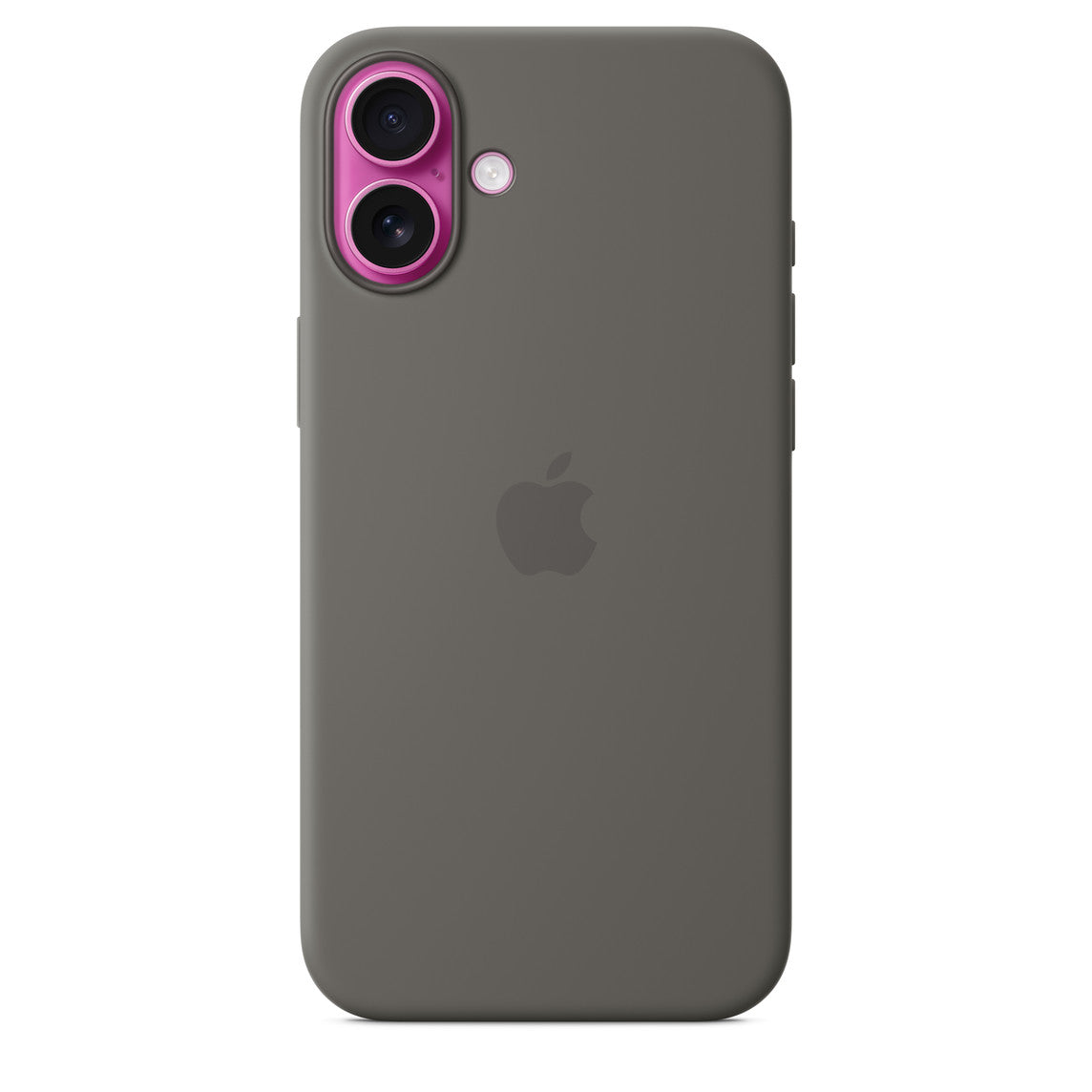 Apple iPhone 16 Back Cover Silicone MagSafe – Stone Grey