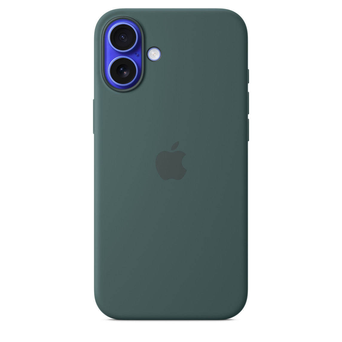 APPLE - iPhone 16 Plus Silicone Case with MagSafe – Lake Green