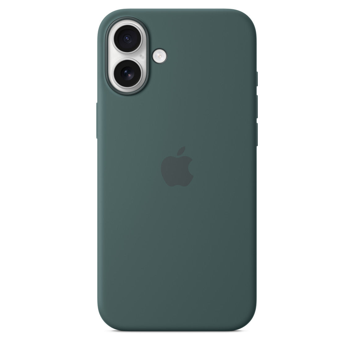 APPLE - iPhone 16 Plus Silicone Case with MagSafe – Lake Green