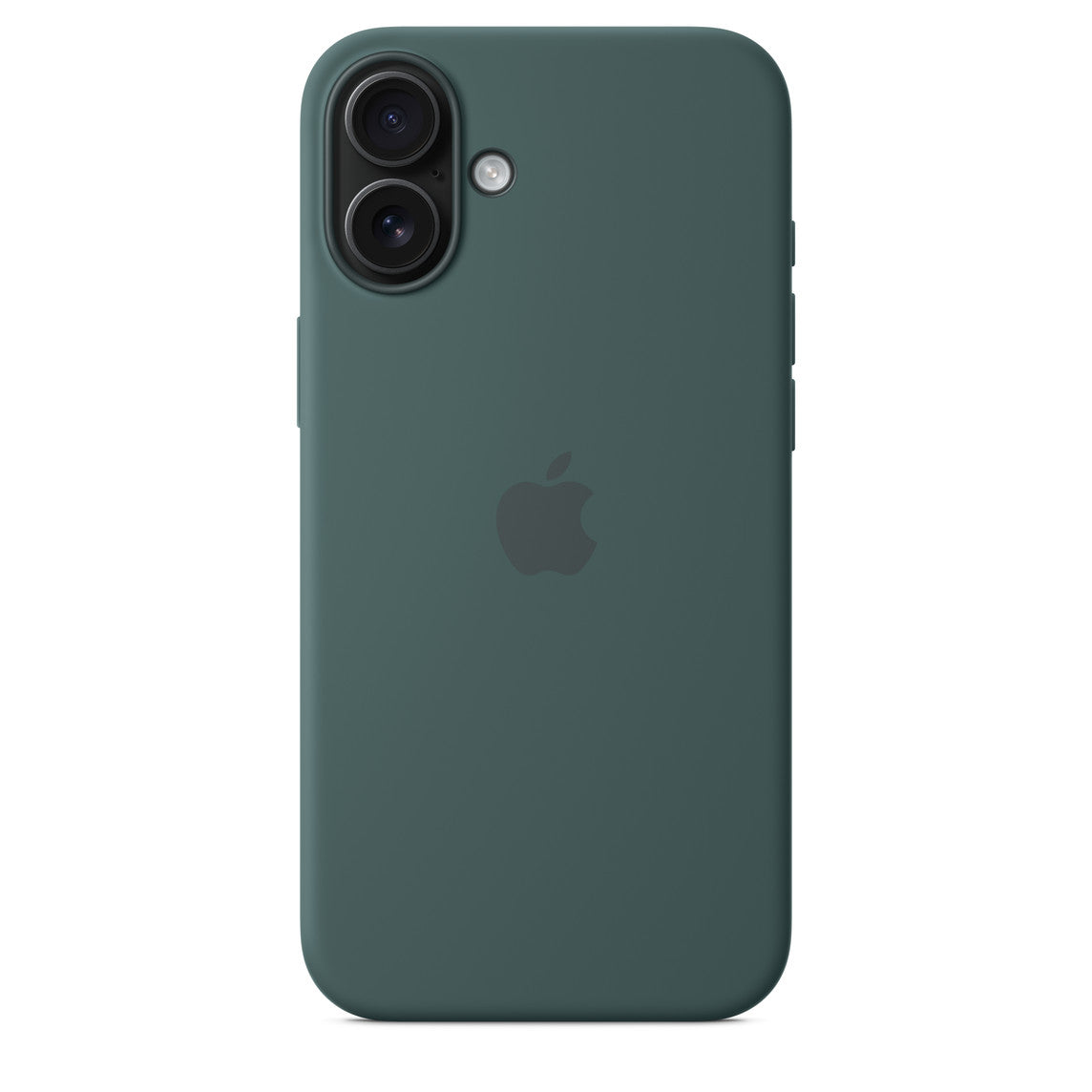 APPLE - iPhone 16 Plus Silicone Case with MagSafe – Lake Green
