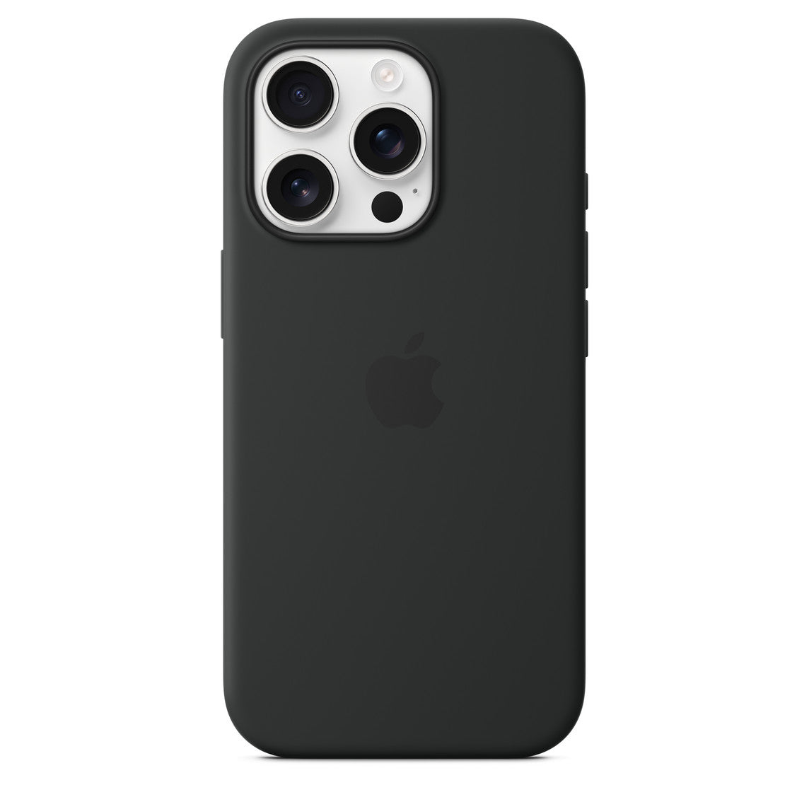 APPLE-iPhone 16 Pro Back Cover Silicone MagSafe - Black