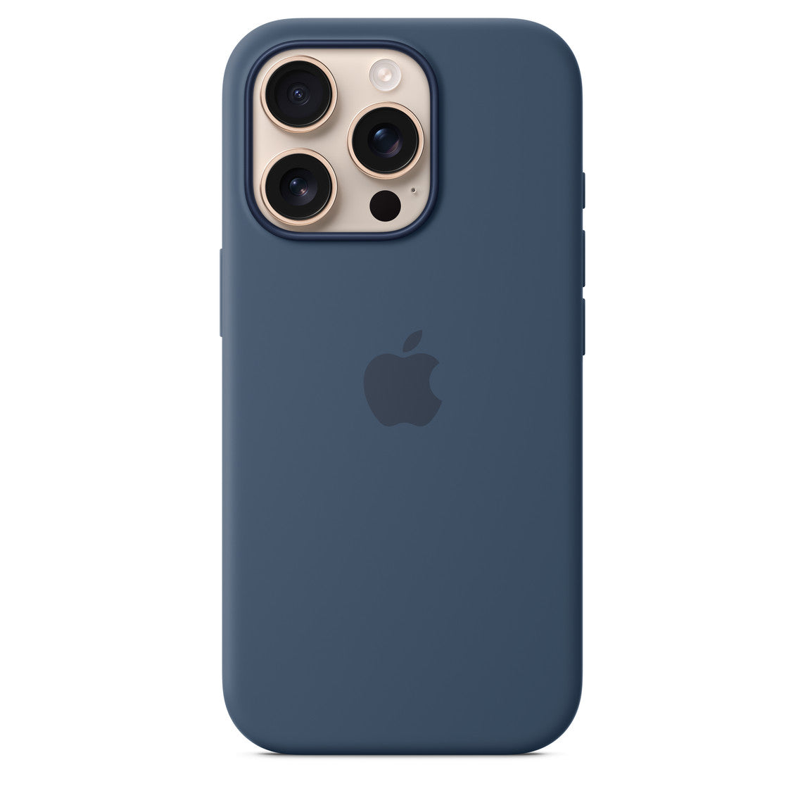 APPLE - iPhone 16 pro backcover silicon magsafe-Denim