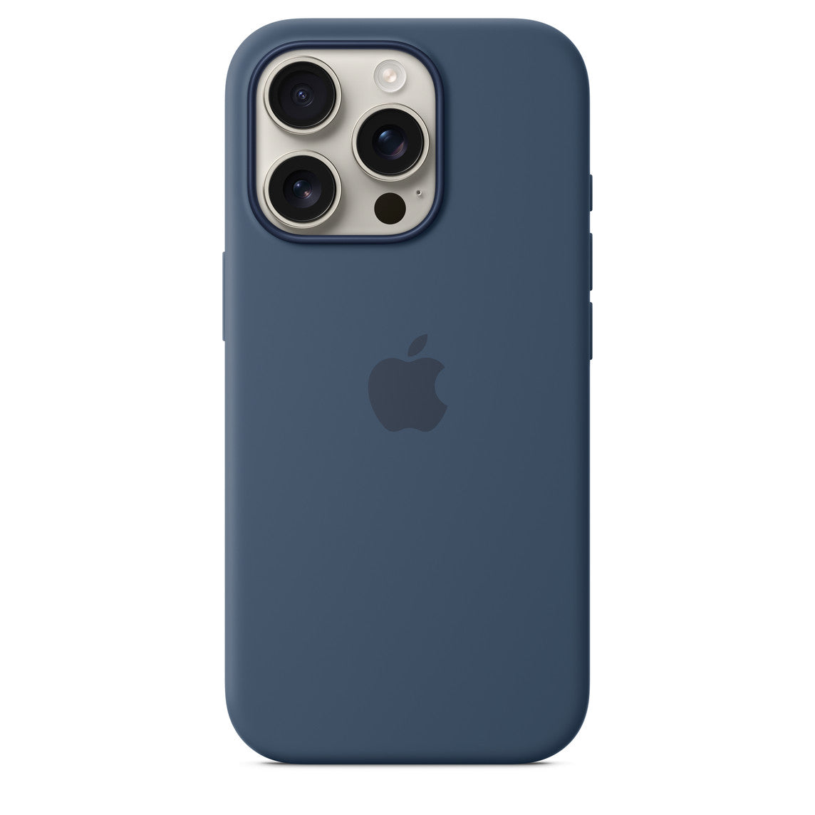 APPLE - iPhone 16 pro backcover silicon magsafe-Denim