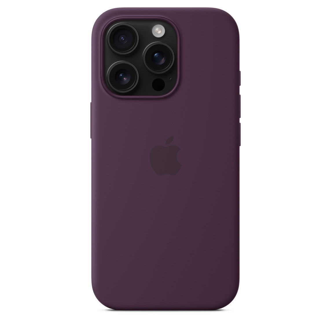 APPLE- iPhone 16 Pro Back Cover Silicone MagSafe - Plum