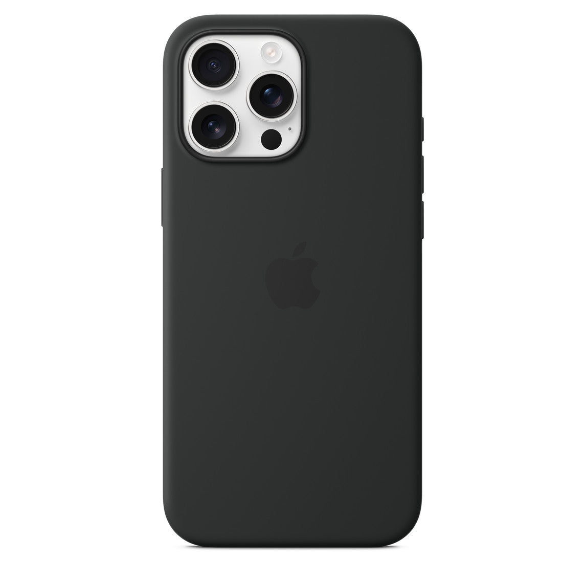 APPLE-iPhone 16 Pro Max Silicone Case with MagSafe - Black