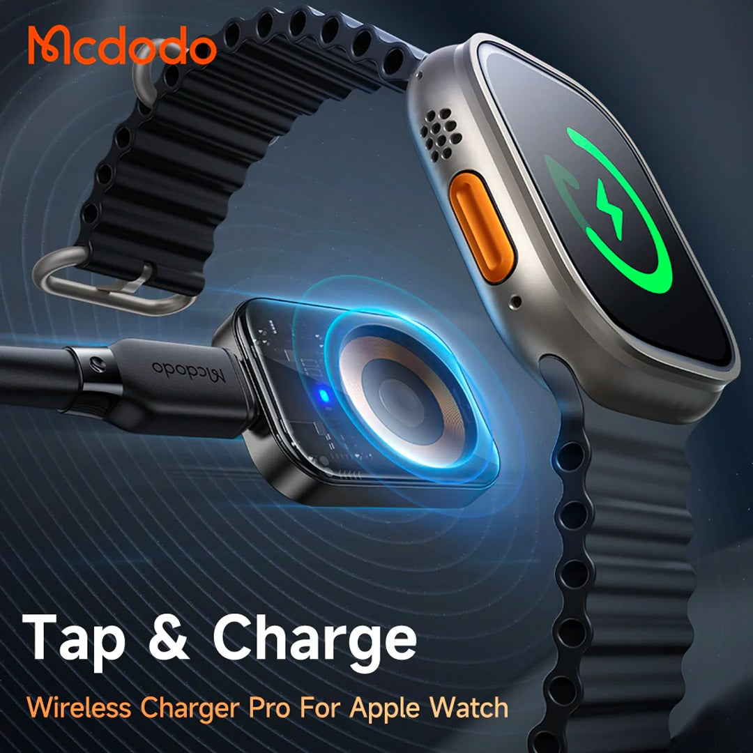 MCDODO APPLE WATCH WIRELESS CHARGER WHITE