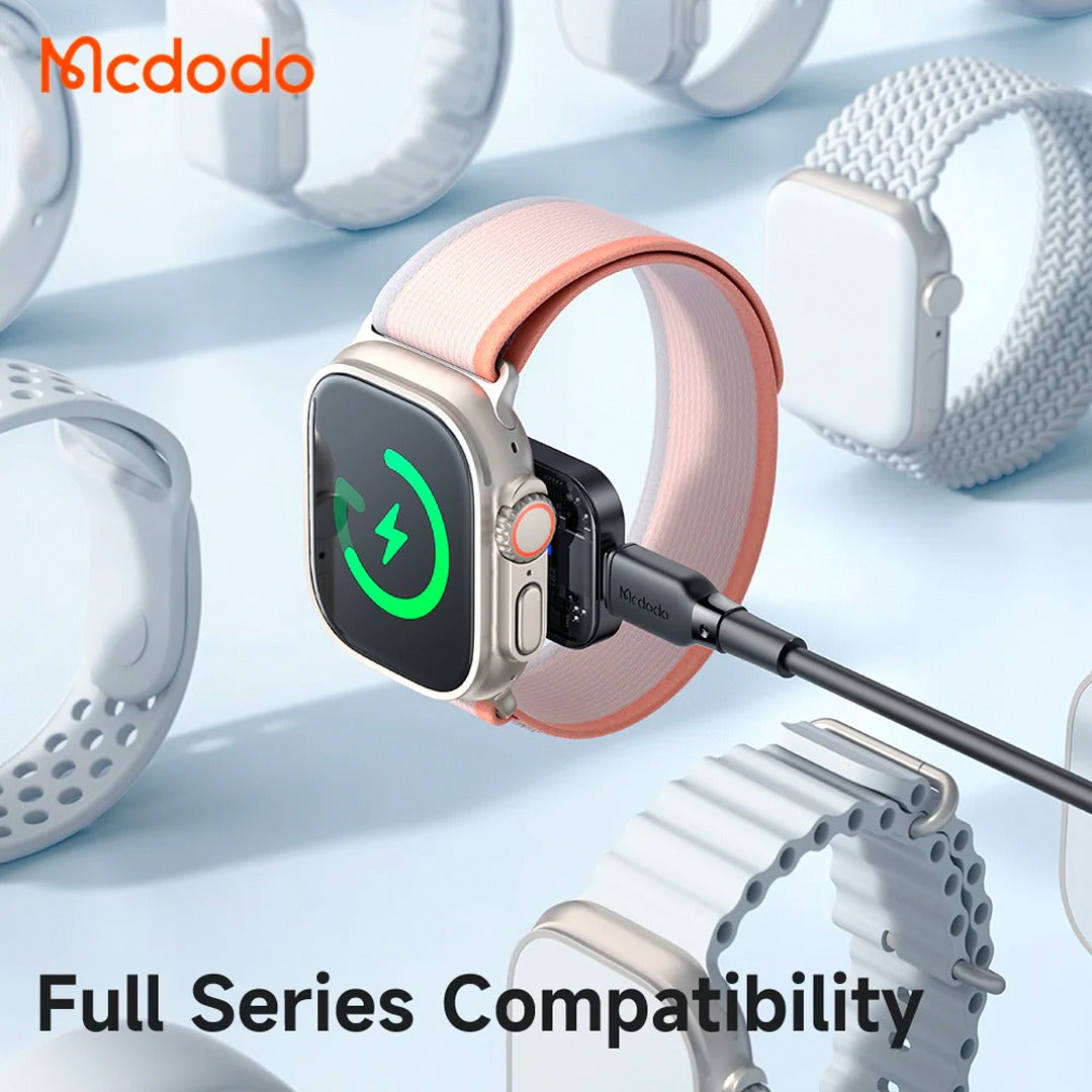 MCDODO APPLE WATCH WIRELESS CHARGER WHITE