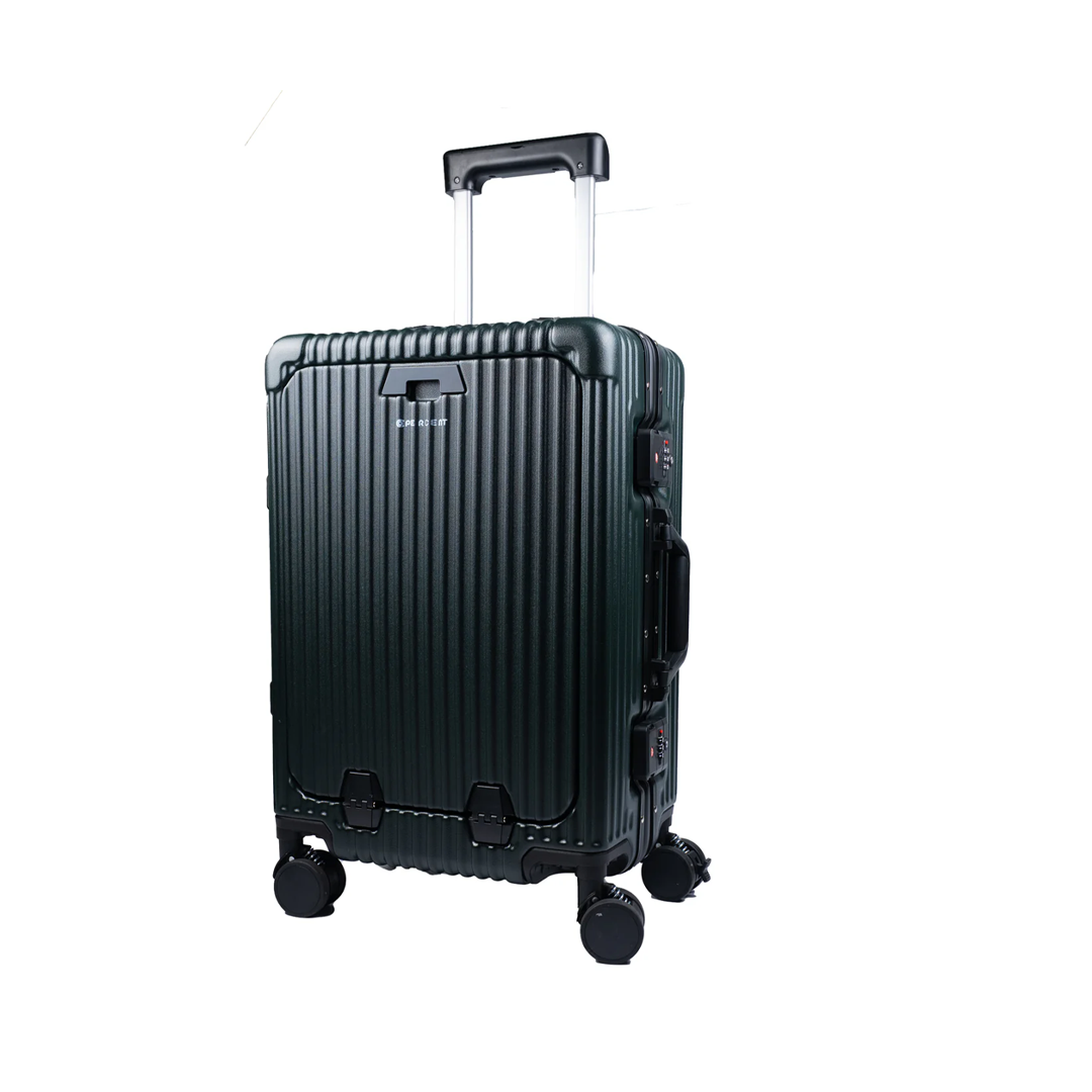20"DGRN-90PERCENT ALLUMINUM FRAME SUITCASE 20INCH