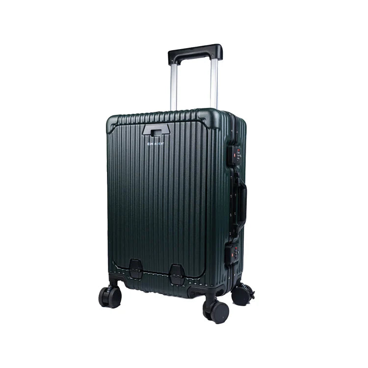 20"DGRN-90PERCENT ALLUMINUM FRAME SUITCASE 20INCH