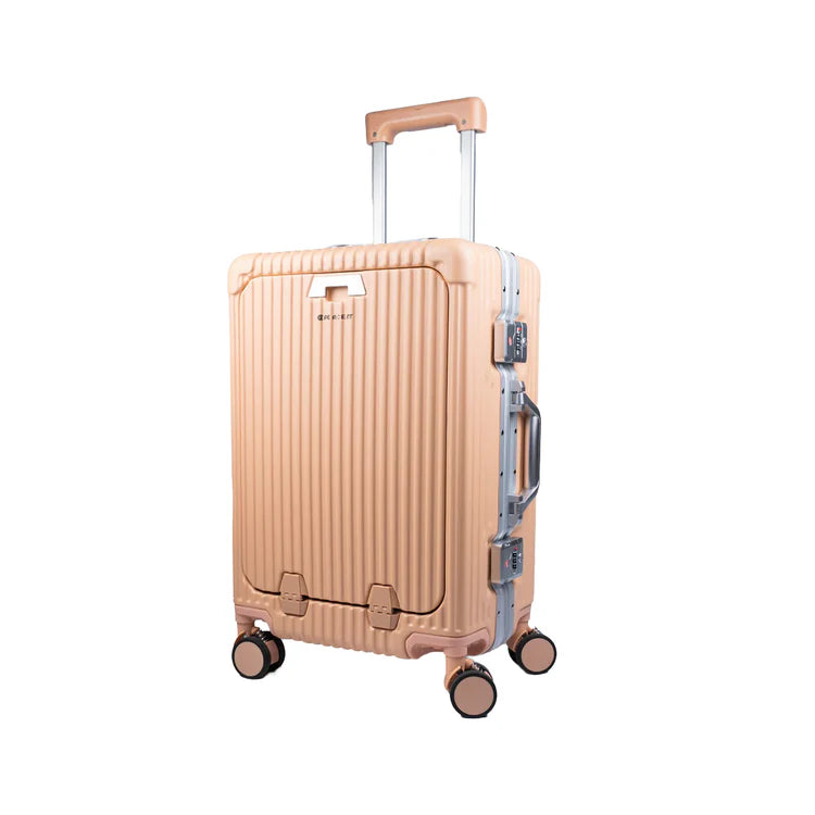 20"DGRN-90PERCENT ALLUMINUM FRAME SUITCASE 20INCH