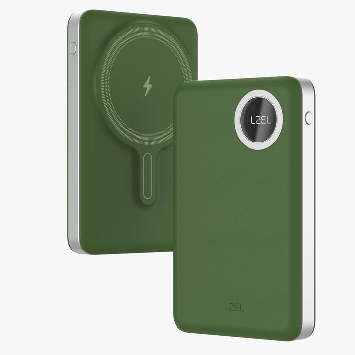 LZEL Novus MagPower 10,000mAh PD MagSafe Power Bank 20W USB-C - Green