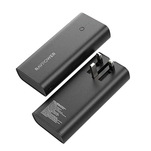 RAVPOWER 2in1 10000mAh Power Bank &amp; Wall Charger - PB243