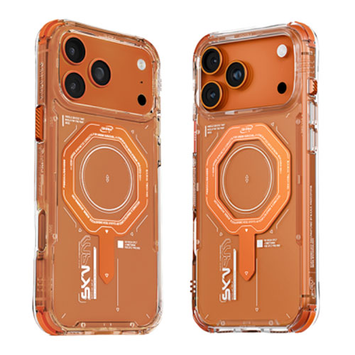 SkinArma Magma MagSafe Case for iPhone 17 Pro - Orange