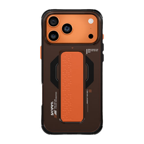 SkinArma Haxa MagSafe Case With Grip Stand for iPhone 17 Pro Max - Graphite