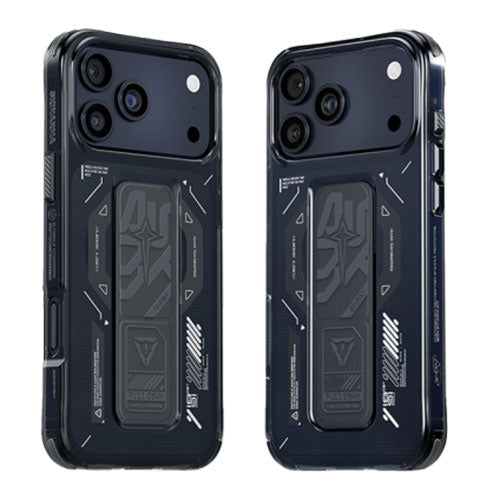 SkinArma Helio MagSafe Case With Grip Stand for iPhone 17 Pro Max - Graphite