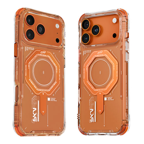 SkinArma Magma MagSafe Case for iPhone 17 Pro Max - Orange