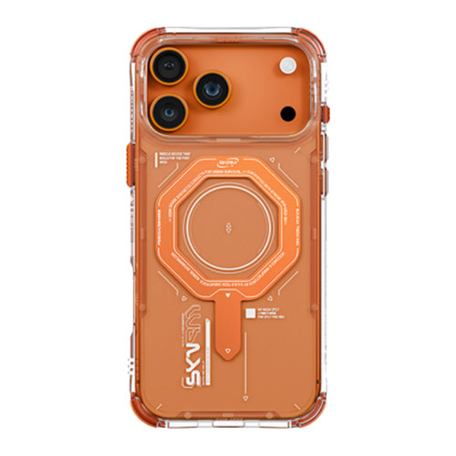 SkinArma Magma MagSafe Case for iPhone 17 Pro Max - Orange