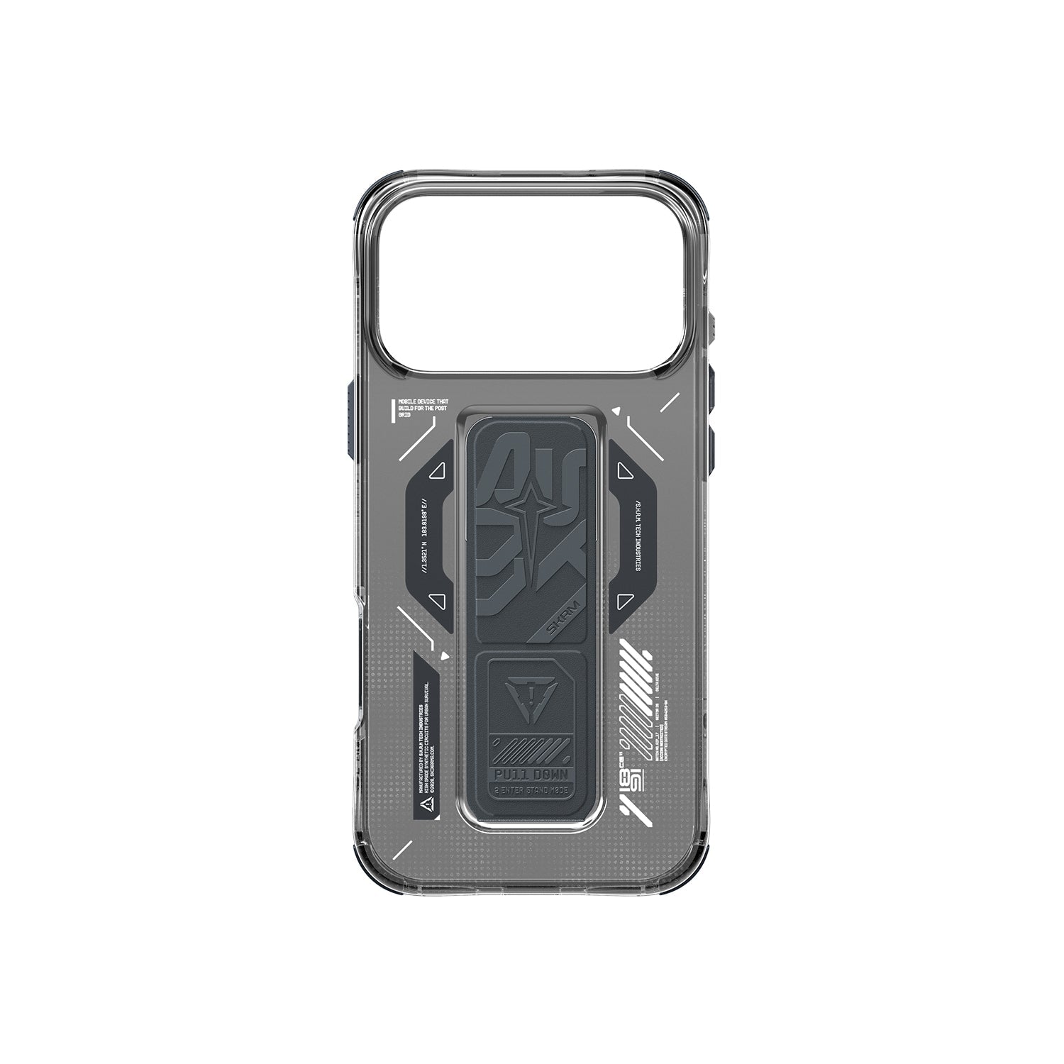 SKINARMA Helio Mag‑Charge + Grip‑Stand Case for iPhone 17 Pro | Graphite