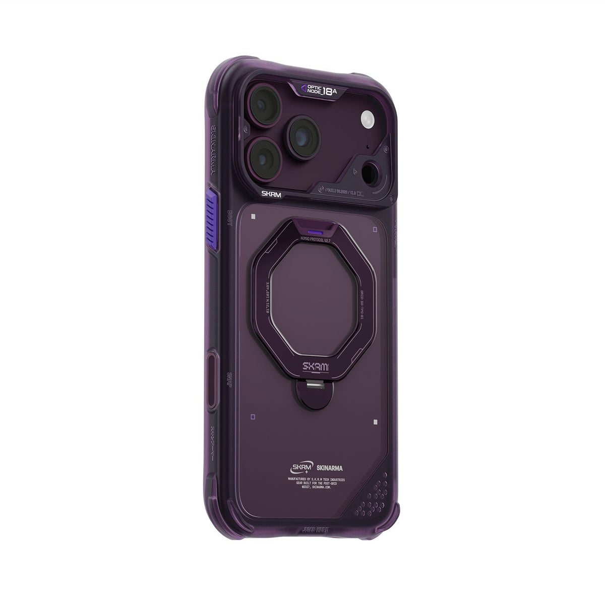 SkinArma Saturn MagSafe Case With Rotating Kick-Stand for iPhone 18/17 Pro/Pro Max