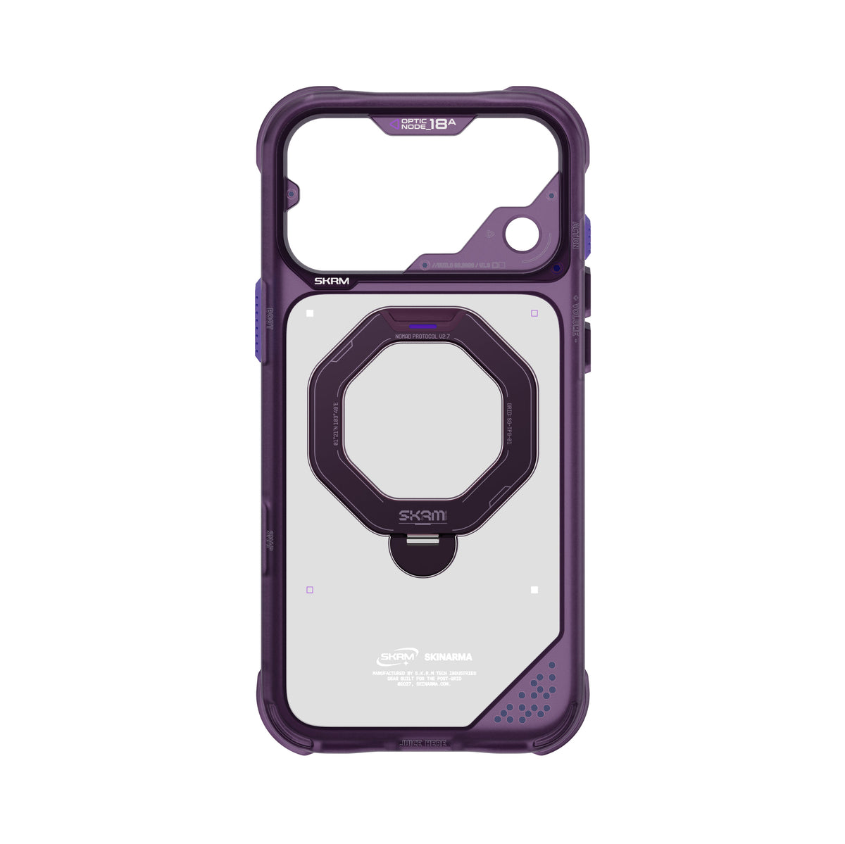 SkinArma Saturn MagSafe Case With Rotating Kick-Stand for iPhone 18/17 Pro/Pro Max