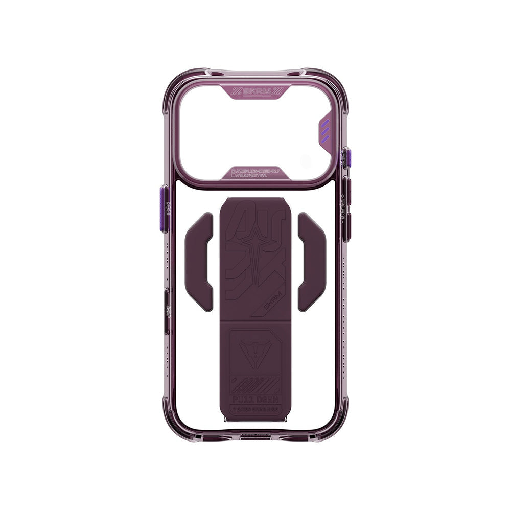 Skinarma Helio Ce Magsafe-Compatible With Integrated Grip Stand Case For Iphone 18 Pro