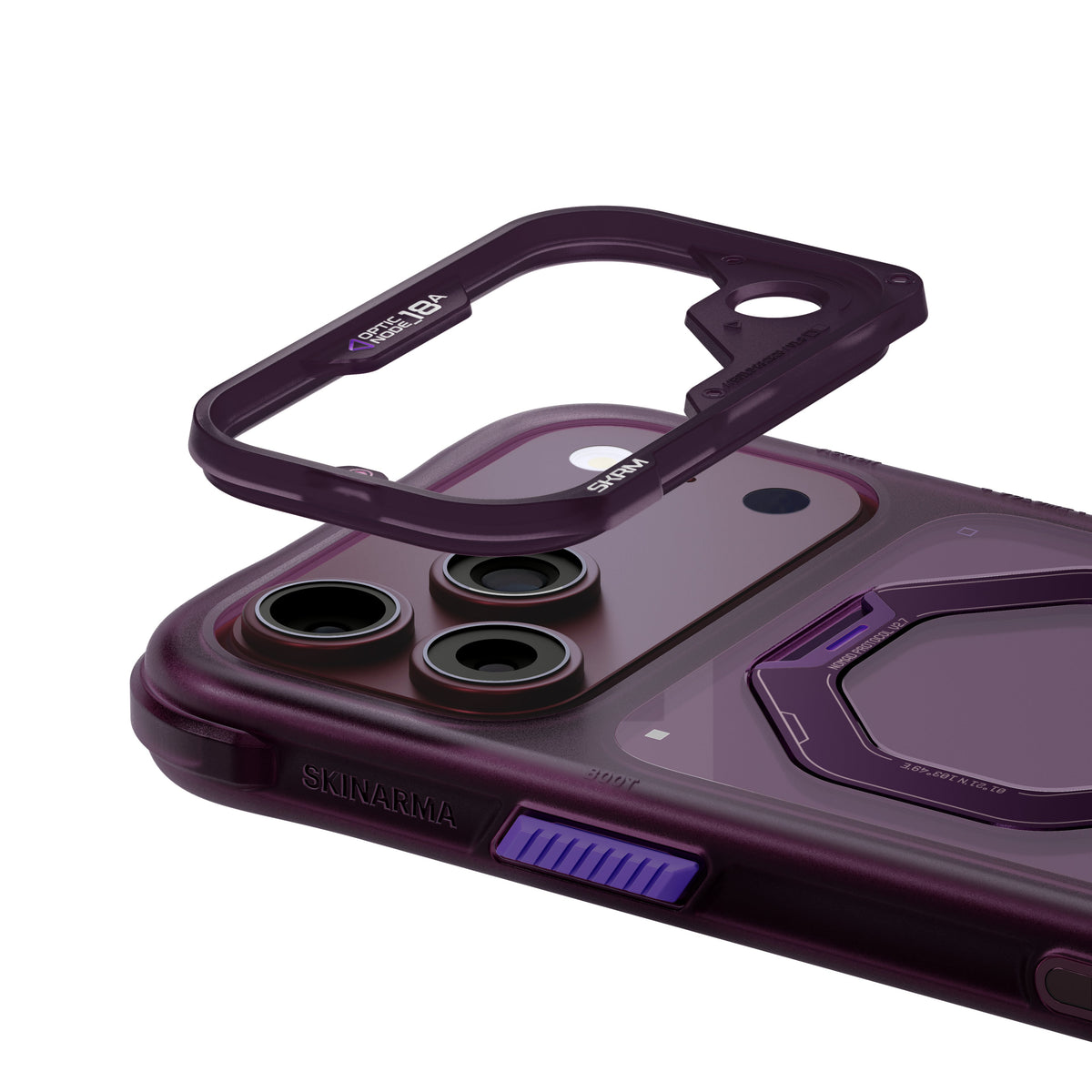 SkinArma Saturn MagSafe Case With Rotating Kick-Stand for iPhone 18/17 Pro/Pro Max