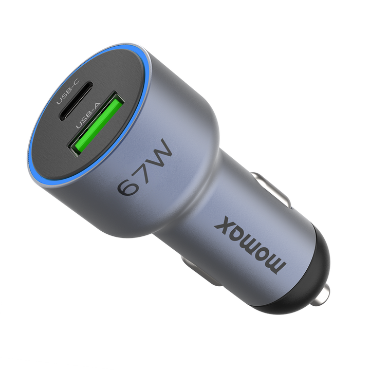 Momax MoVe Dual Port Car Charger 67W