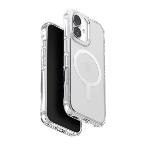 Uniq Hybrid Lifepro Xtreme MagSafe Case for iPhone 17 - Frost Clear / White