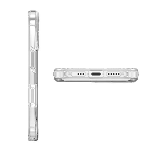 Uniq Hybrid Lifepro Xtreme MagSafe Case for iPhone 17 - Frost Clear / White