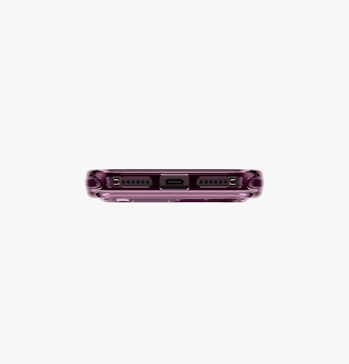 UNIQ SWIXVIX Hybrid MagSafe Case with 360° Kickstand for iPhone 18 Pro Max - Deep Burgundy