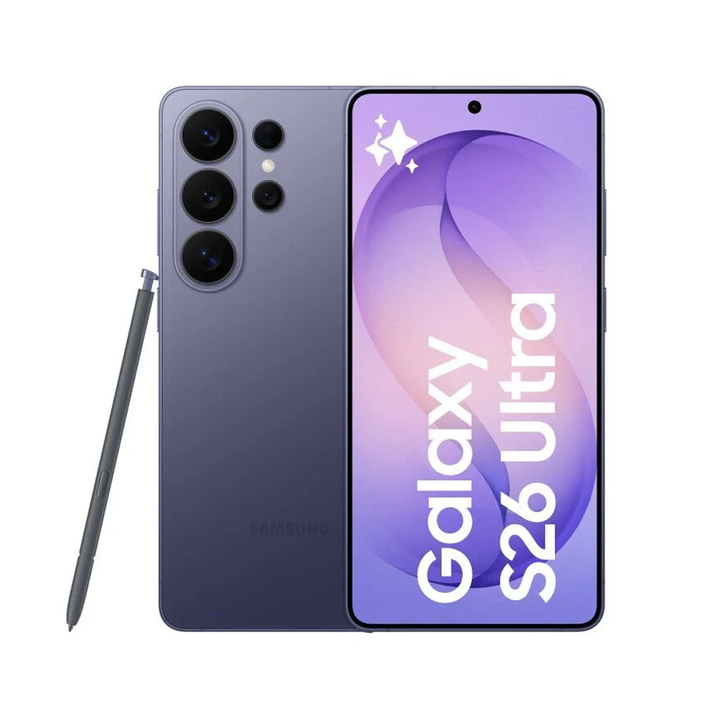 Samsung S26 Ultra 5G Phone, 6.9”, 12GB, 512GB + Bundle Offer | Violet