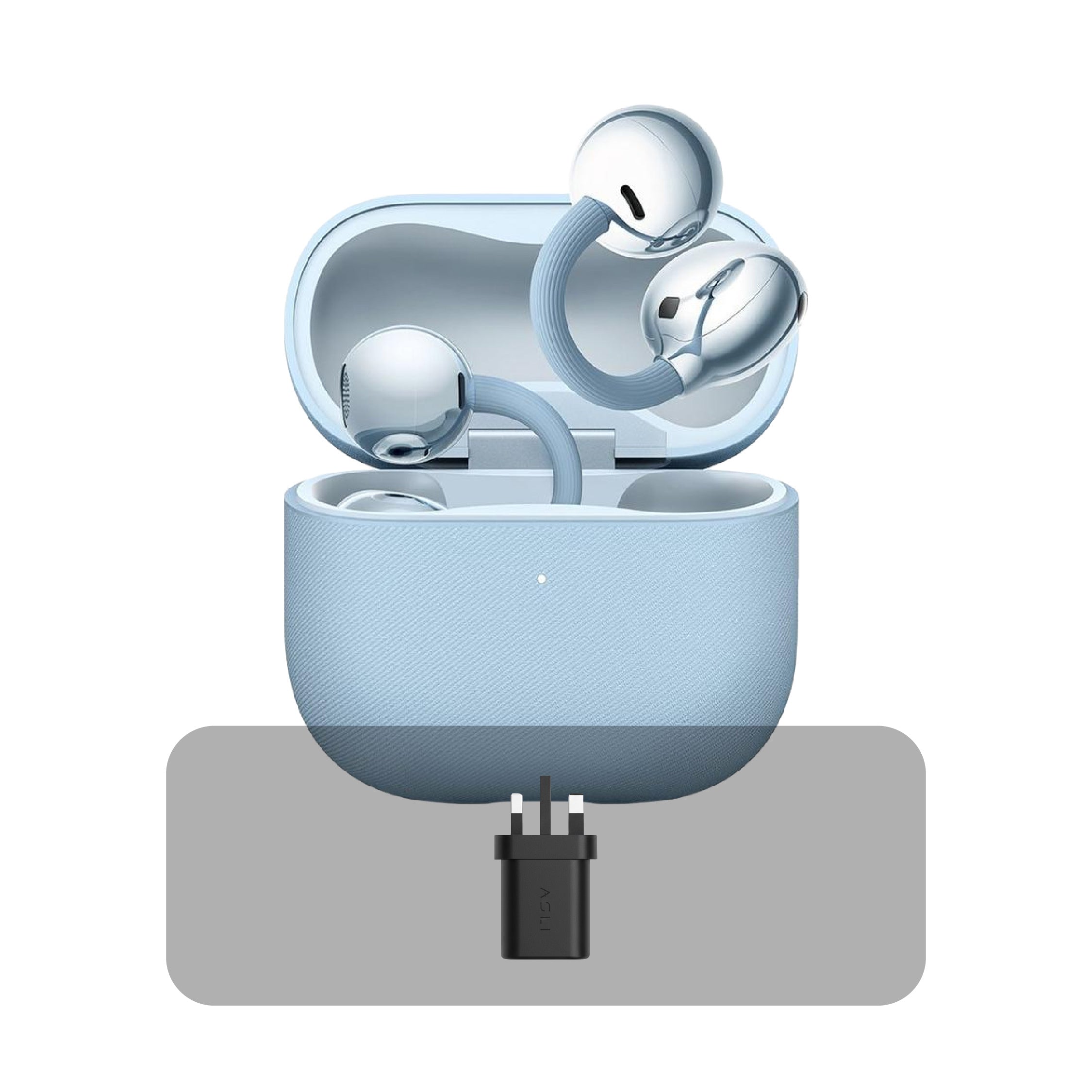 Huawei FreeClip 2 Wireless Earbuds + Free Cover + Bundle Offer | Blue
