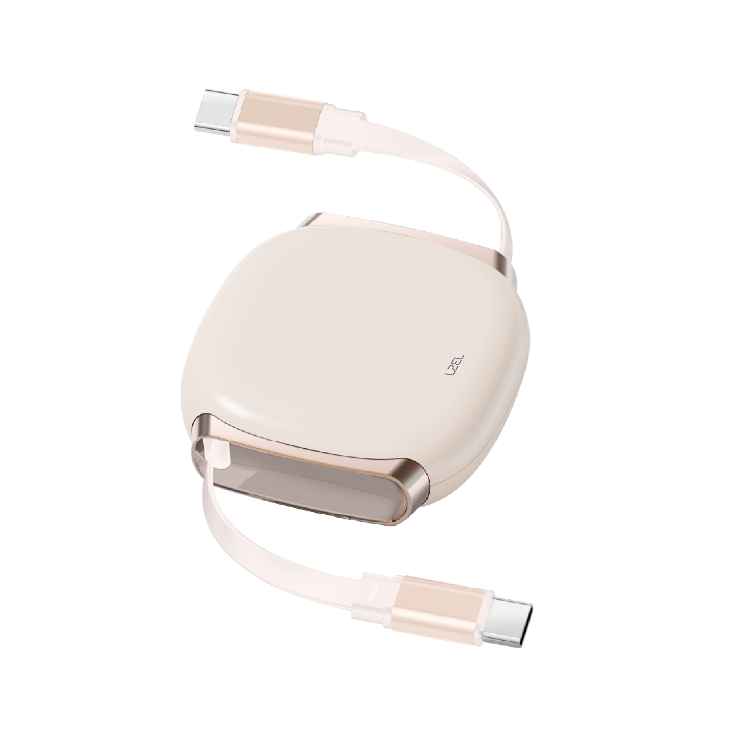 LZEL Fluxlink 100 Usb-C 100W Fast Charging Cable With Data Transfer - Pink