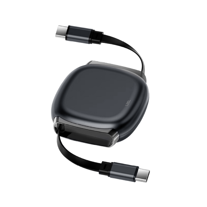 LZEL Fluxlink 100 Usb-C 100W Fast Charging Cable With Data Transfer - Black