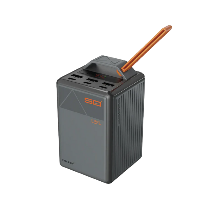 LZEL Zenoflex Ultra Surge 50000mAh PD Power Bank | PD3.0 & QC3.0 | 100W Max | Triple Type-C + Triple USB-A