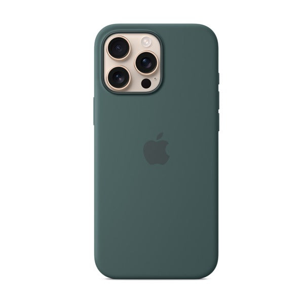 Apple iPhone 16 Pro Silicone Case with MagSafe - Lake Green