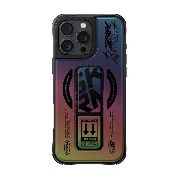SkinArma iPhone 16 Pro Max Kira Kobai MagSafe Case With Grip Stand - Hologram