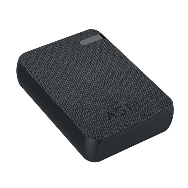 Asli Global Charge Prime Luxe 10000mAh PD Type-C Mini Power Bank -Black