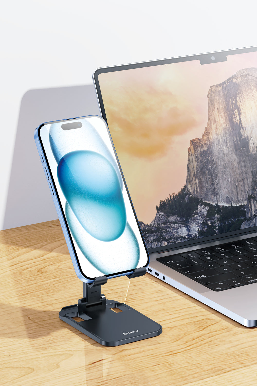 90PERCENT-FLEXISTAND FOLDABLE UNIVERSAL PHONE STAND BLACK