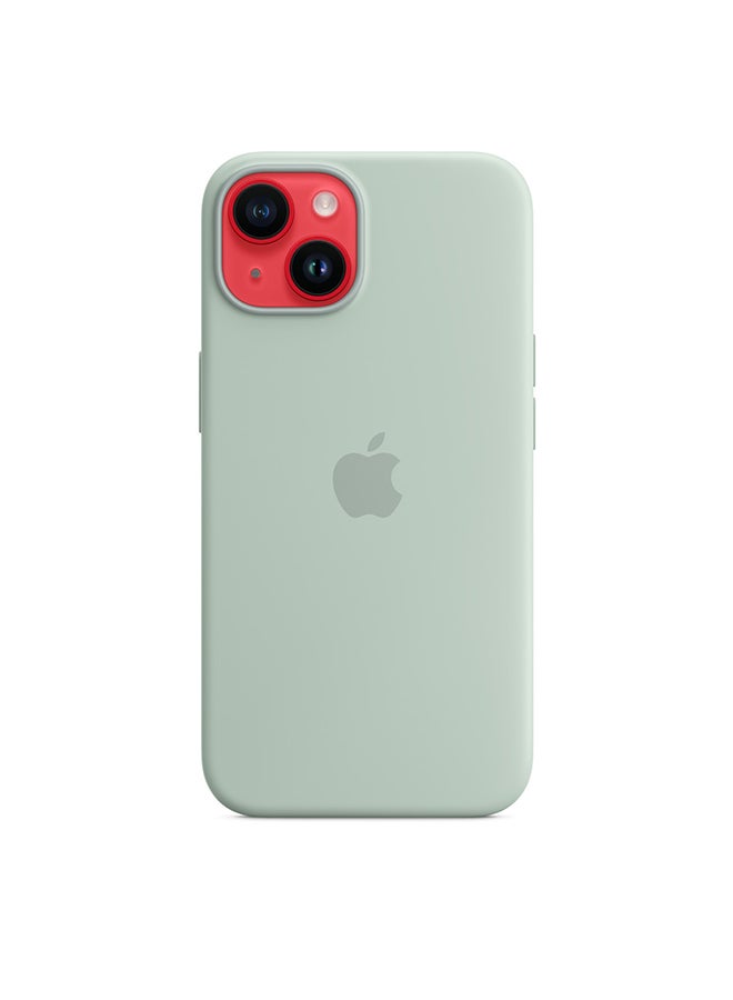 APPLE-iPhone 14 Silicone Back Cover – LO-C – Succulent