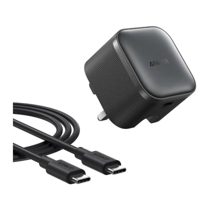 Anker Nano Charger with Cable - 45W - USB-C - Black