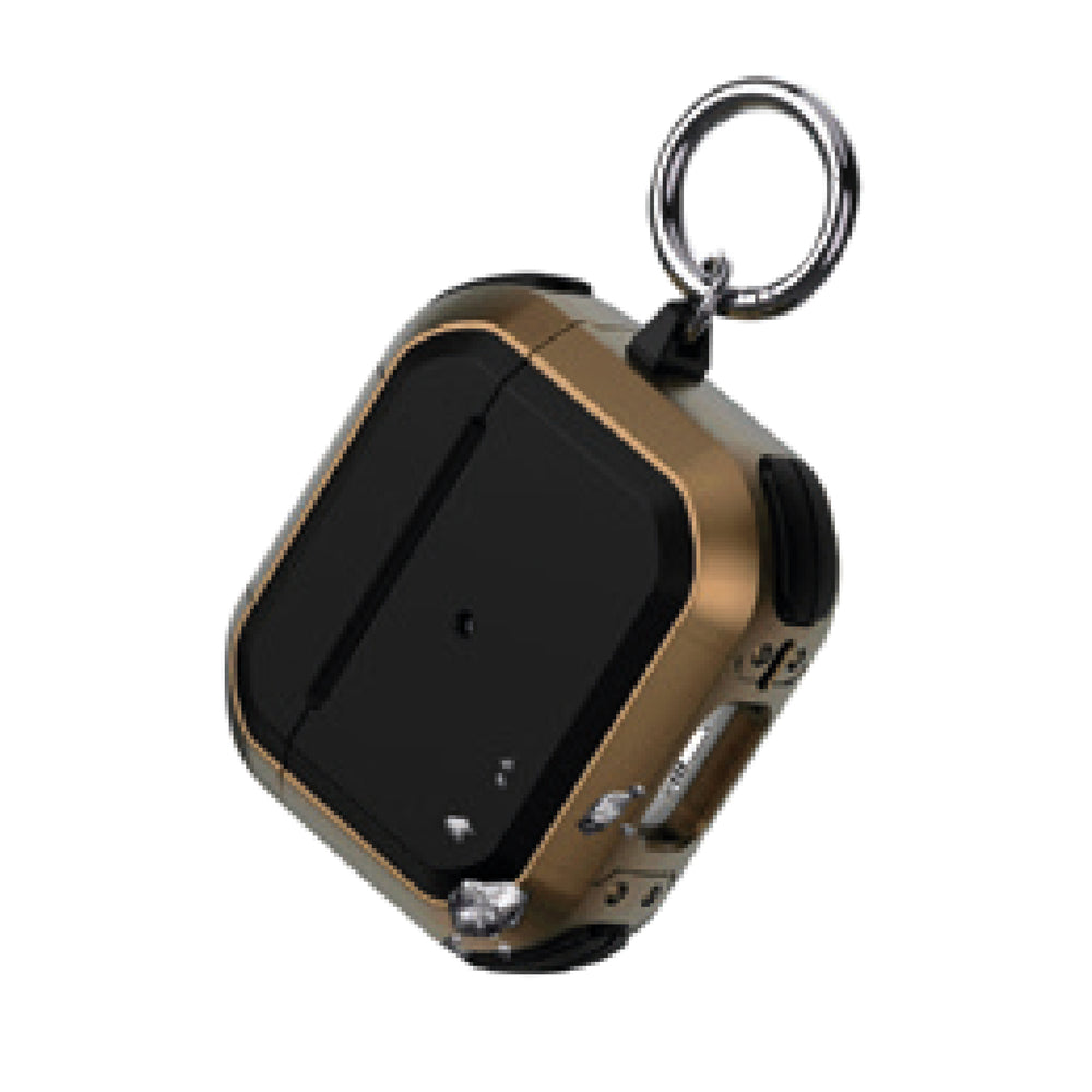 LZEL Airpods 4 Aurum Guard Max Hard PC+TPU Case - Brown