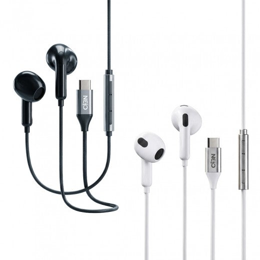 NEO TYPE C EARPHONES-WHITE